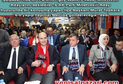 Şalpazarı`nda Soylu rüzgarı