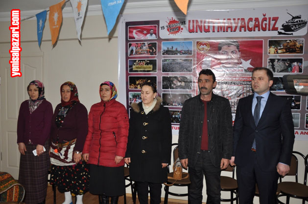 AK Parti Şalpazarı İlçe Danışma Meclisi Toplantısı, saygı duruşu ve İstiklal Marşımızın okunmasıyla başladı