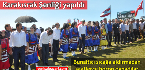 Karakısrak Tepesi’nde horon coşkusu