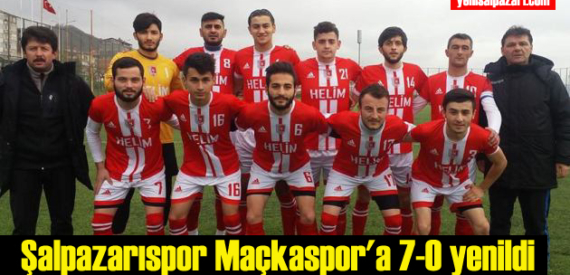 Maçkaspor’dan Şalpazarıspor’a ağır darbe ! 7-0