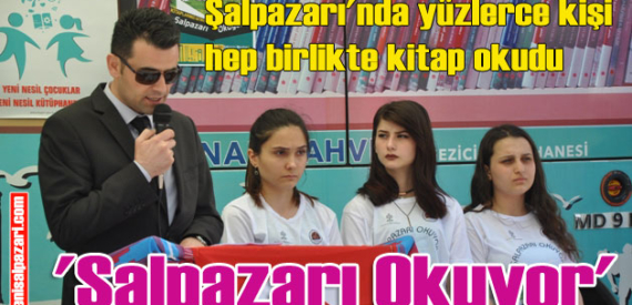Şalpazarı’nda kitap okuma şenliği düzenlendi