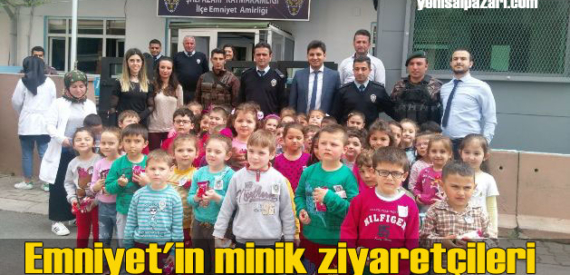 Ali İbrahimağaoğlu Anaokulu Öğrencileri Polisi ziyaret etti