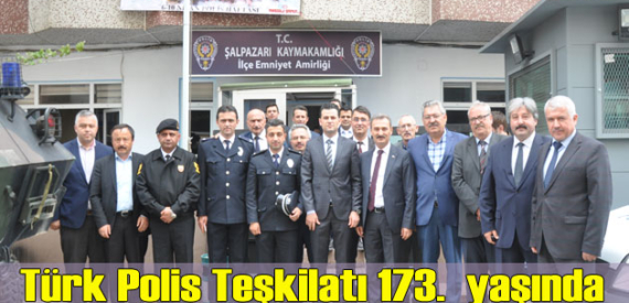 Şalpazarı’nda Polis Bayramı törenle kutlandı