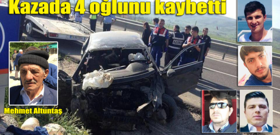 Çankırı’daki feci kaza, Özkürtün ve Şalpazarı’na ateş düşürdü