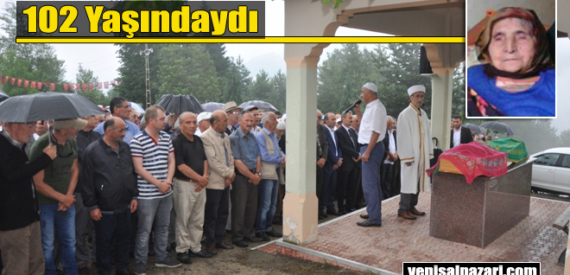 Geyikli’nin asırlık çınarı Hava Öngöz’ün cenazesi toprağa verildi