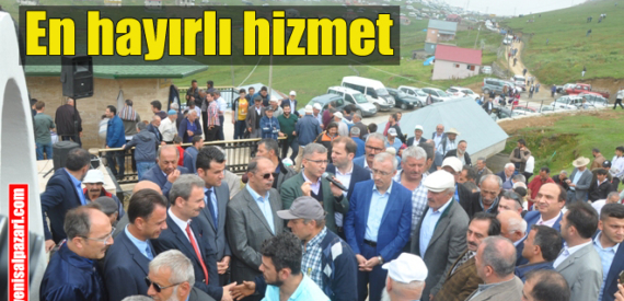 Kadırga Açık Camii Şadırvanı Cuma Namazı öncesi hizmete açıldı