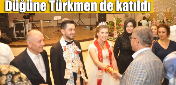 Hilmi Türkmen Çağatay Tokul ile Aylin Uzun’un düğününe katıldı