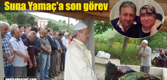 Genç yaşta vefat eden Suna Yamaç’ın cenazesi Doğancı Mahallesi’nde toprağa verildi