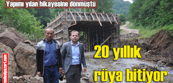 Sinlice – Kuzuluk arasındaki köprünün yapımına başlandı