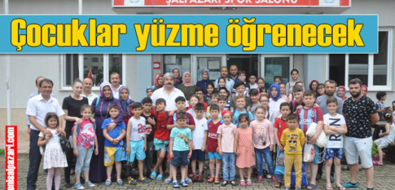 Şalpazarı’ndan 60 çocuk Trabzon’da olimpik havuzda yüzme kursuna gidiyor