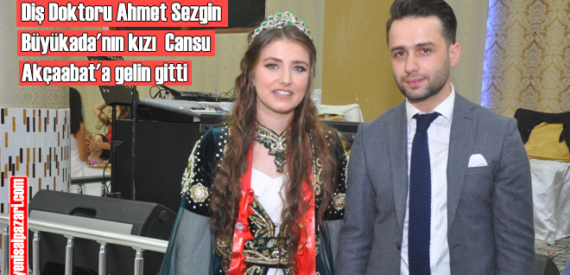 Cansu Büyükada ile Ahmet Fettahoğlu dünya evine girdi