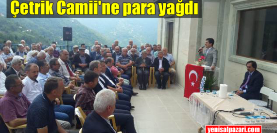 Çetrik’te yaptırılan Cami dualarla ibadete açıldı