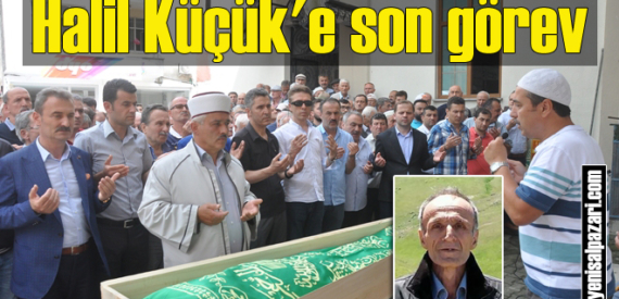 Ziraat Teknikeri Halil Küçük, Şalpazarı’nda ebediyete uğurlandı