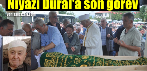 Şalpazarı Halk Eğitimi Merkezi Müdürü Temel Dural’ın vefat eden babası Geyikli’de toprağa verildi