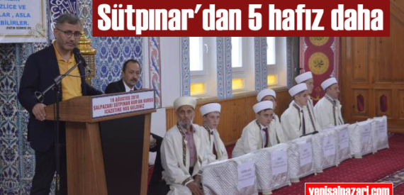 Sütpınar Kur’an Kursu hafız yetiştirmeye devam ediyor