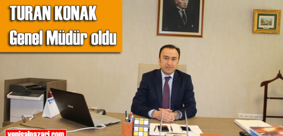 Hemşehrimiz Turan Konak, Çevre ve Şehircilik Bakanlığı Yerel Yönetimler Genel Müdürlüğü’ne atandı