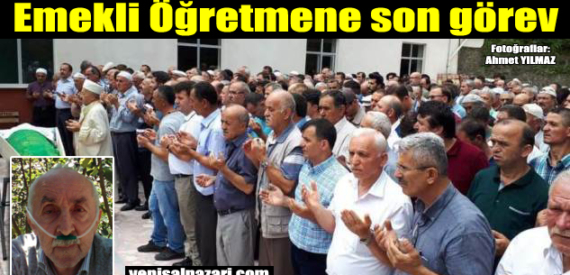 Emekli Öğretmen Mevlüt İpek Sugören Mahallesi’nde son yolculuğuna uğurlandı