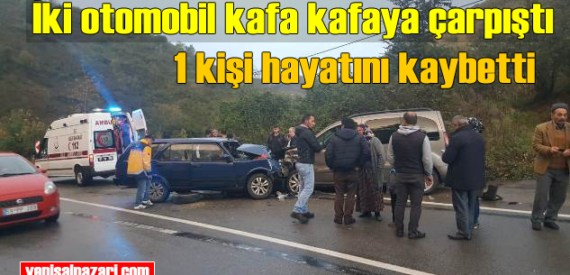 Beşikdüzü – Şalpazarı Karayolu’nda feci kazada bir kişi hayatını kaybetti