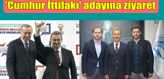 AK Parti Şalpazarı İlçe Teşkilatı ittifak adayı Kurukız’ı ziyaret etti