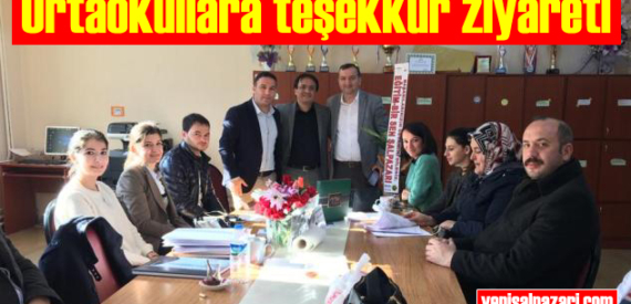 Şalpazarı Eğitim Bir-Sen Yöneticileri LGS başarılarından dolayı öğretmenlere teşekkür etti