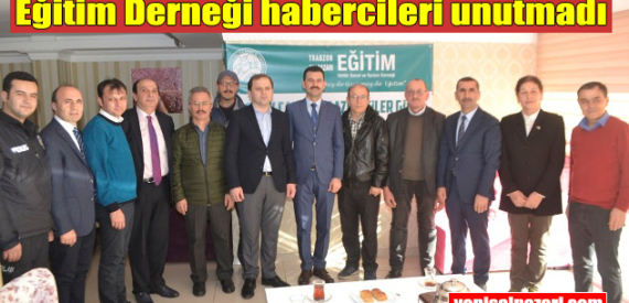 Şalpazarı Eğitim Kültür Sanat ve Turizm Derneği’nden memleketinin habercilerine plaket