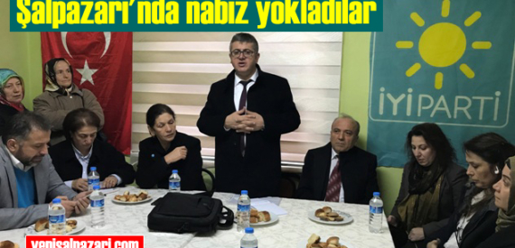 İYİ Parti Trabzon Büyükşehir Belediye Başkan Adayı Atakan Aksoy Şalpazarı’na geldi