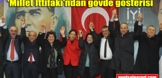 İYİ Parti Şalpazarı Belediye Başkan Adayı Mehmet Öngöz’ü halka tanıttı