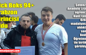 kick boks halit ensar ozbay