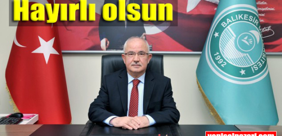 Prof. Dr. İbrahim Türkmen, Balıkesir Üniversitesi Rektör Yardımcılığı görevine atandı