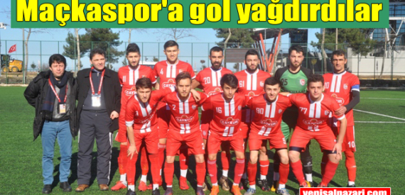 Şalpazarıspor Maçkaspor’u 8-0 mağlup etti