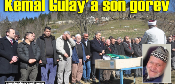 Danu Kemal Gülay’ın cenazesi Gökçeköy’de toprağa verildi