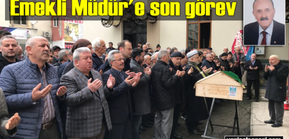 Şalpazarı Emekli İlkokul Müdürü Mustafa Karabayır’ı ebediyete uğurladı