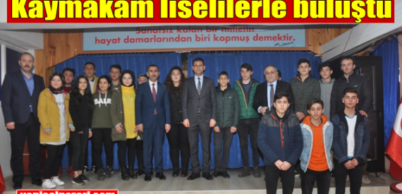 Kaymakam Murat Beşikci ÇPAL Kariyer Günleri’ne katıldı