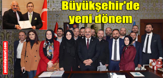 Trabzon Büyükşehir Belediye Başkanı seçilen Murat Zorluoğlu görevine başladı