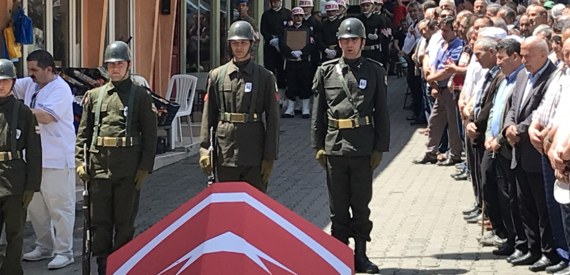 Kıbrıs Gazisi Ali Gürman’a son görev