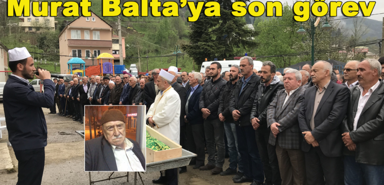 Uçuruma yuvarlanarak hayatını kaybeden Murat Balta’nın cenazesi Geyikli’de toprağa verildi
