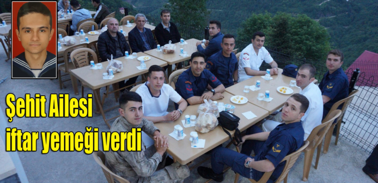 Şehit Alper Al’ın ailesi Üzümözü’nde iftar yemeği verdi