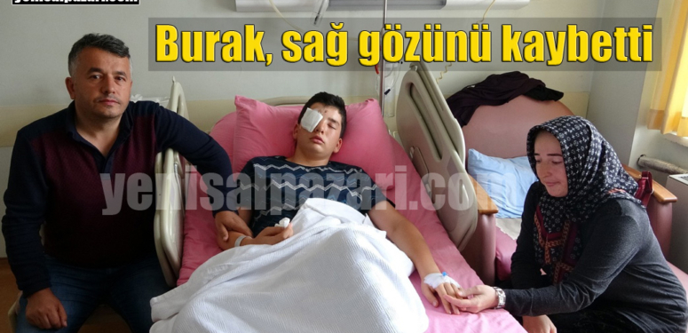 Eskala’da maganda kurşunu gözüne isabet eden Burak Yamaç tedavisi sürüyor