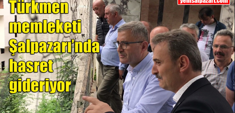 Üsküdar Belediye Başkanı Av. Hilmi Türkmen memleketi Şalpazarı’na geldi