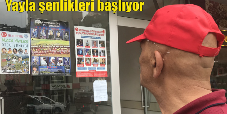 Şalpazarı’nın yayla şenlikleri bugün Göllüalan’da başlıyor