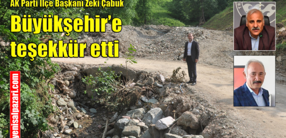 Sayvançatak, Çamlıca ve Sütpınar’da sel tahribatı gideriliyor