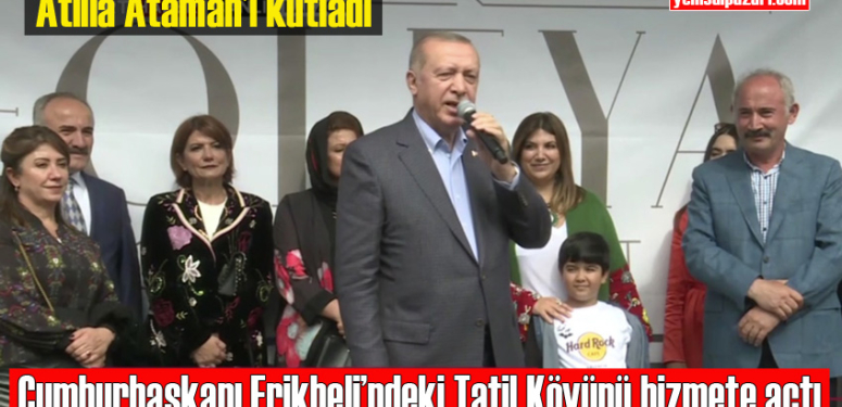 Foleya Mountain Resort Otel Cumhurbaşkanı Erdoğan’ın katıldığı görkemli bir törenle hizmete açıldı