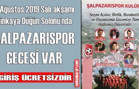 salpazarispor gecesi