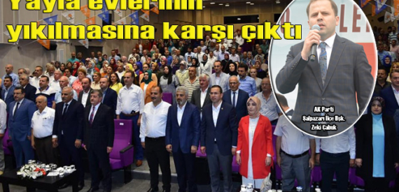 “Evleri yıkacaksak, çözümü de ortaya koymamız gerekir”