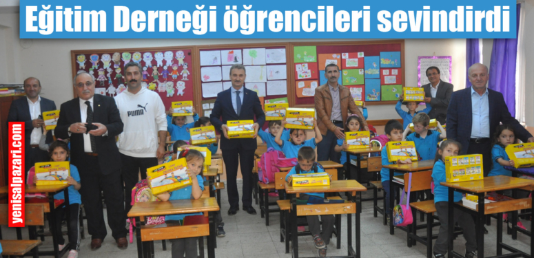 Şalpazarı Eğitim Derneği ilkokul birinci sınıf öğrencilerine okuma seti gönderdi