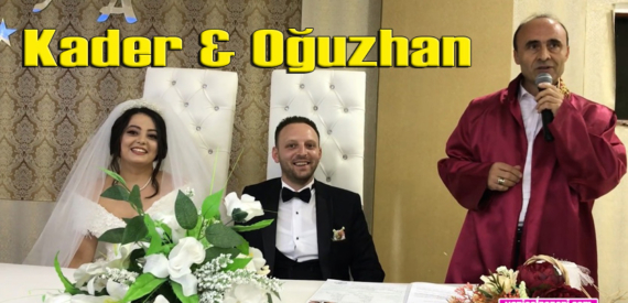 Kader Öztürk ile Oğuzhan Aksoy hayatını birleştirdi