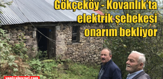 1985 yılında kurulan elektrik şebekesi tehlike saçıyor