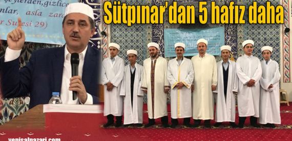 Sütpınar’da İcazet Töreni yapıldı