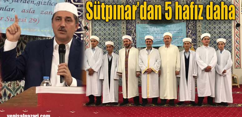 Sütpınar’da İcazet Töreni yapıldı