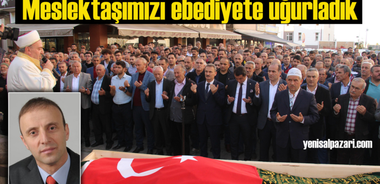 Gazeteci Muhammet Taş Beşikdüzü’nde ebediyete uğurlandı